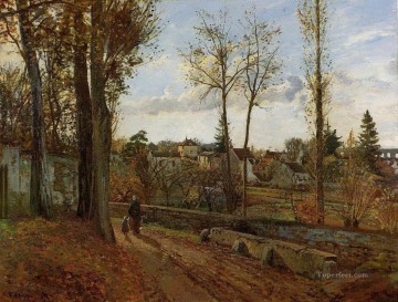 150の主題の芸術作品 Painting - ルーブシエンヌ 1871 カミーユ ピサロ 風景